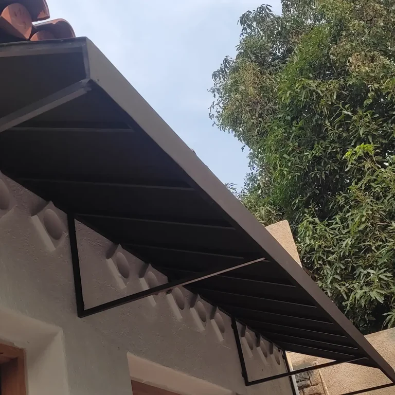Atap kanopi kain Cilandak – Bengkel Las Karya Adi