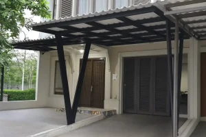 proyek pembuatan kanopi alderon di ci pete