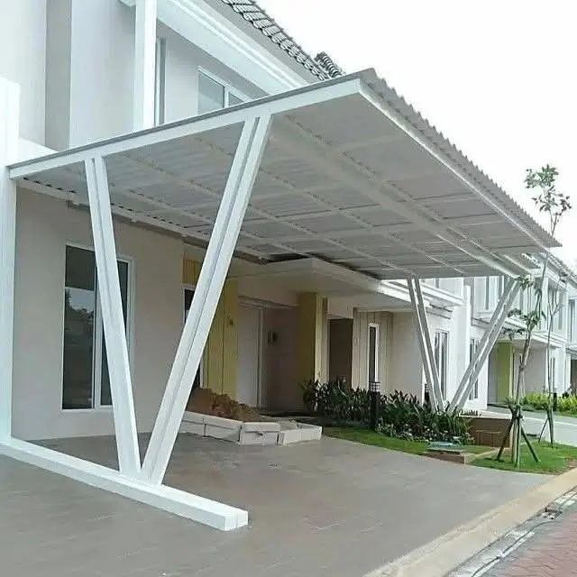 Jasa pasang kanopi Alderon Jakarta Selatan oleh Bengkel Las Karya Adi