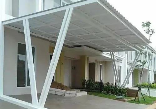 kanopi besi hollow Bengkel Las Karya Adi Cinere Depok