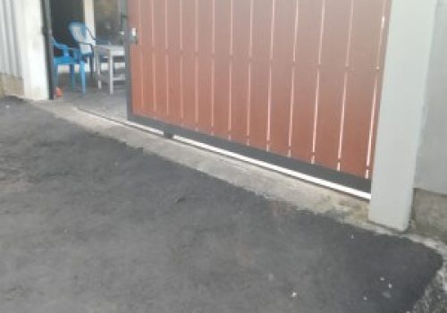 Pagar kantor Bengkel Las Karya Adi Jakarta Selatan